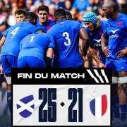 Préparation, Mondial, rugby, France, Ecosse