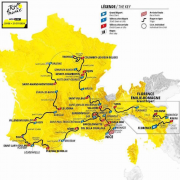 carte, Tour de France 2024, ASO