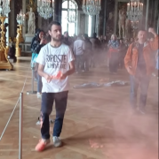 lancer, terre, Galerie des Glaces, Versailles, Riposte alimentaire