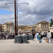 Versailles, château, palais, évacué, police
