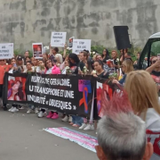 Géraldine, Angelina, transexuels, Trocadéro, Paris
