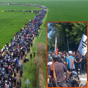 Mégabassines, Niort, Melle, Poitiers, Manifestations