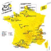 Tour de France 2025, parcours