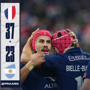 Rugby, France, Argentine, Bielle-Barrey