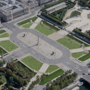 Parisn travaux, place de la Concorde