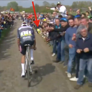 Paris-Roubais, Mathieu, Van der Poel, bidon, spectateur