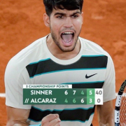 Roland-Garros, Alcaraz, Sinner