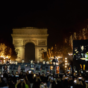 Concet, Nouvel An, paris, n Arc de triomphe, Champs-Elysées, annulé