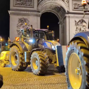 Agriculture, Paris, tracteurs, Champs Elysées, Assemblée