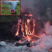 réunion, Fournaise, RN2, mer