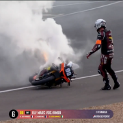 24H moto, Yamaha, BMW, feu