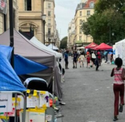 migrants, évacués, mairie 3e, Utopia56