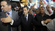 Sarkozy, Hollande, Réunion