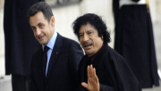 Sarkozy, Kadhafi, Inrocks