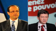 Mélenchon, Hollande, débat