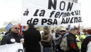 salaries psa aulnay sous bois manifestation