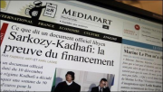 Mediapart, Kadhafi, Sarkozy
