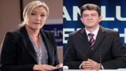 Mélenchon, LePen, HéninBeaumont