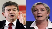 melenchon, marine le pen, justice