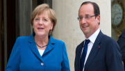 Hollande, Merkel, Euro