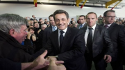 Nicolas Sarkozy, Lyon, voeux, François Hollande, UMP, élection présidentielle, crise