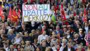 FDG, Mélenchon, Manifestation, TSCG, Hollande