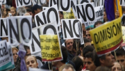 Espagne, Manifestation, Austérité