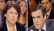 François Fillon, Martine Aubry, Nicolas Sarkozy, élection présidentielle, UMP