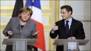 Angela Merkel, Nicolas Sarkozy, élection présidentielle, François Hollande